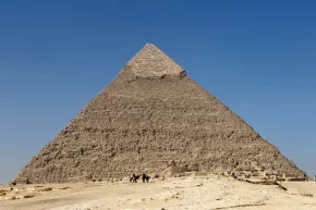 Die Pyramide des Chephren,